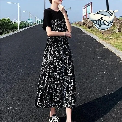 셀러허브 패션 [오노마] ONM 여성 하이웨스트 롱 원피스 출퇴근 정장 블랙