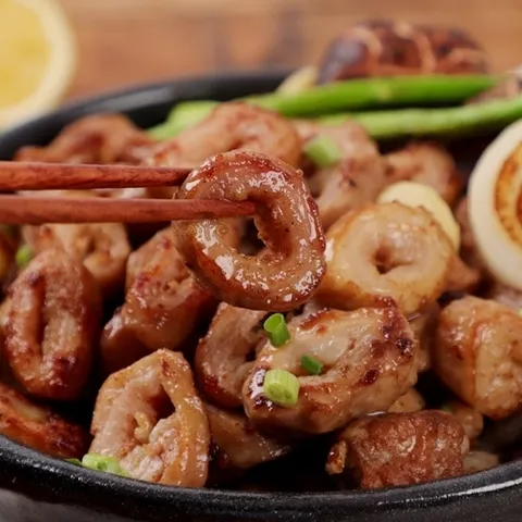 기타 [오늘의막창] 오븐 초벌 돼지막창 500g x 4팩(소스 2팩 증정)