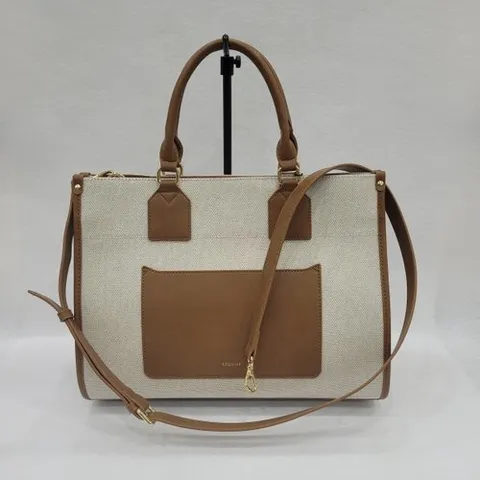 소노비 에스콰이아 여성 토드크로스 캔버스백 EOCSHB834-A