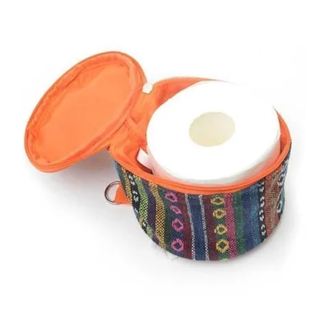 셀러허브 패션 [JHQRKWXT_4B]화장지 휴지 캠핑필수품 행어 패브릭 야외