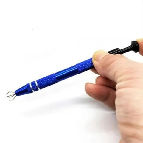 셀러허브 1 [XBK4J50N_48]4개의 와이어 그립퍼 IC칩 추출기 쪽집게 핀셋