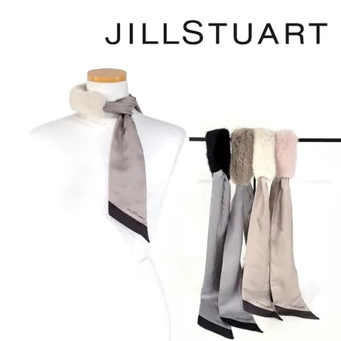 질스튜어트 JILLSTUART 루루윌리밍크 퍼 머플러
