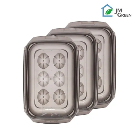 기타 [제이엠그린] 알알이쏙 브라운 1칸 3개 냉동실 정리 보관용기 밀페용기