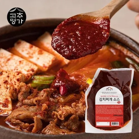 셀러허브 1 [OF0M1MN8]고추명가 김치찌개소스 2kg 짜글이 김치찜