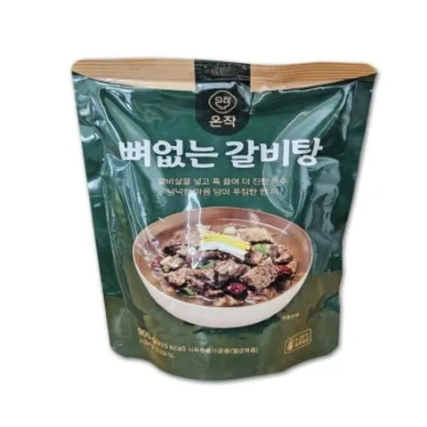 셀러허브 식품 [온작] 이영자 뼈없는 갈비탕 900g 5팩