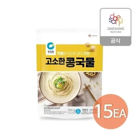 청정원 청정원 고소한 콩국물 320g 15개22317320643570