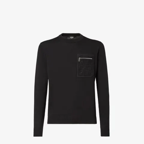 펜디 25FW 펜디 스웨터 FZE035ATMOF0QA1 BLACK DOM