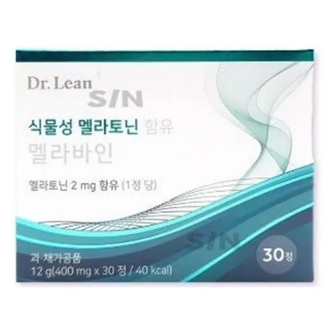 오티마트 닥터린 식물성 멜라토닌 함유 멜라바인 400mg x 30정