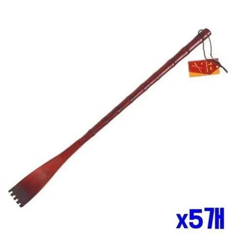 셀러허브 1 [XBK7L91N_48]가려운 곳 긁는 옻칠 효자손 등긁기 x5개