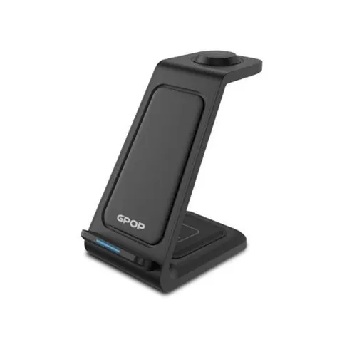 기타 지피오피 3IN1 15W 멀티 충전기 블랙 CW-MCS30 (1개)-WCE8FF8