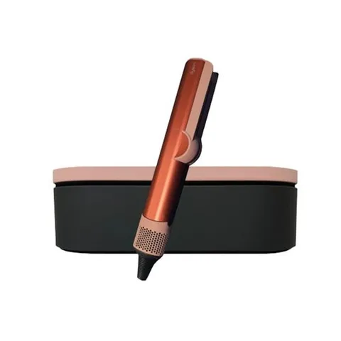 다이슨 코리아 에어스트레이트 스트레이트너 (스트로베리브론즈/블러시핑크) 케이스 포함 고데기 [옵션 잘못표기]