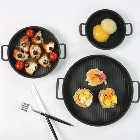 셀러허브 1 [XBK1H5K8_48]텔 전자레인지접시 손잡이그릇 세트 앞접시