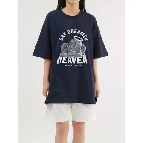 PAUL & PAUL HEAVEN 오버핏 옆트임 반팔 4컬러_P394551732