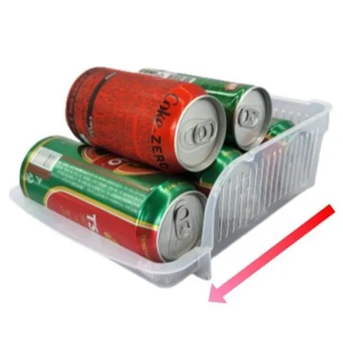 기타 고품질 냉장고 맥주캔정리대 적층가능 캔음료트레이 캔맥주디스펜서 냉장고정리함 캔맥주홀더 WE5D1C1