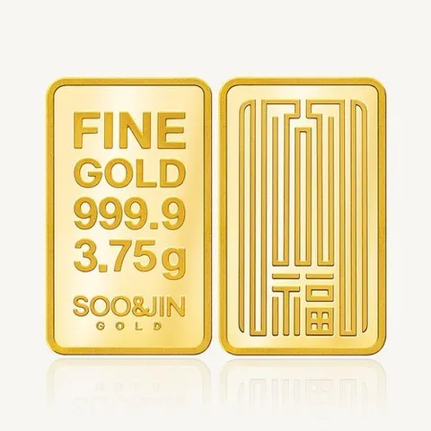 수앤진골드 복 골드바 24K 순금 3.75g