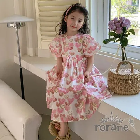 기타 여아 주니어 아동 키즈 여름 원피스-WFGOMLD