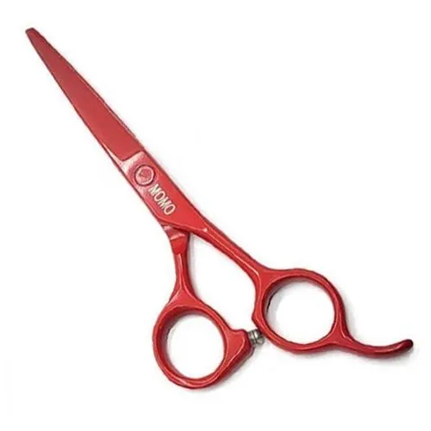 기타 강아지 일자가위 1P 레드 반려견 애견 셀프미용 커트_WC29841