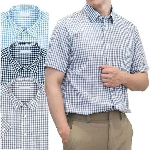 셀러허브 1 [HYIJMS3M_4B]asozial 반팔 반팔셔츠 와이셔츠