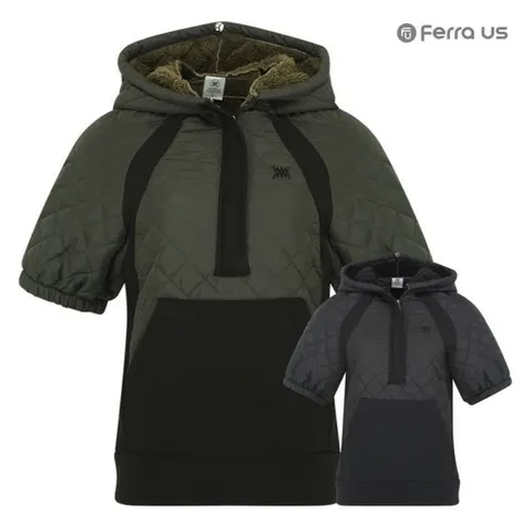 페라어스 페라어스 여성 누빔털안감 패딩 반팔 골프조끼 AVW3MI6046