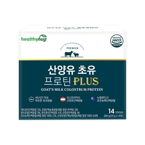 헬씨허그 산양유 초유프로틴 PLUS 1박스