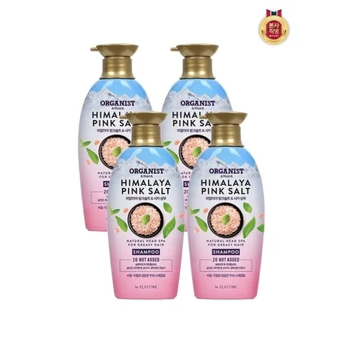 온더바디 오가니스트 히말라야 핑크솔트 스케일링 샴푸 500ML x 4개