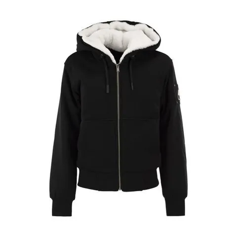 무스너클 26FW 무스너클 후드 티셔츠 M36LS6361 153 BLACK WHITE DOM