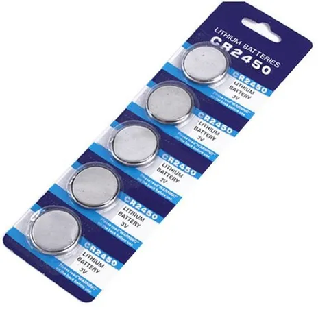 기타 CR2450 (5알(1SET)) 리튬전지 밧데리 건전지 코인_WA6B0C9