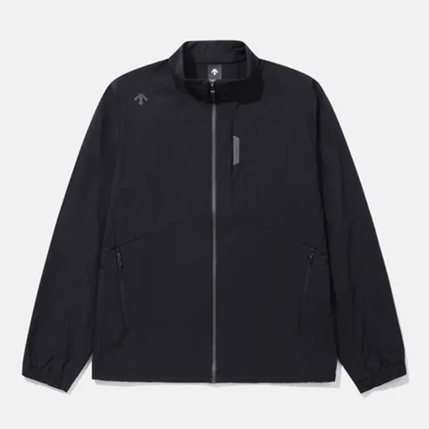 데상트 스탠드넥 홑겹 바람막이 SQ121DWB22BLK0 자켓_P415068223