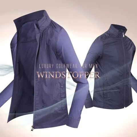 BOYtoMAN HSW702 아사 잔스트라이프 초경량 골프 바람막이 점퍼_P391833761