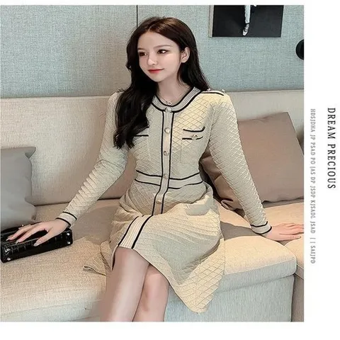 셀러허브 1 [HYIJLSMG_4B]Abschussbasis 퀼팅원피스 원피스