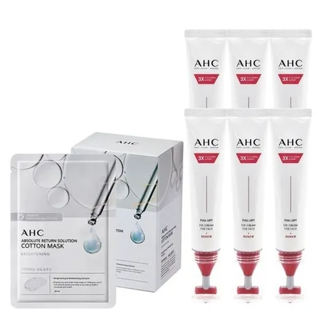 AHC 아이크림 시즌14 풀 리프트 T괄사 리프팅 40ml 6개+브라이트닝 25매_P419340084