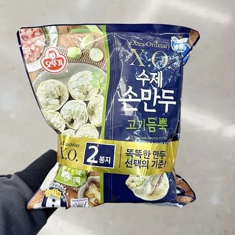 셀러허브 식품 [에이알비티] 오뚜기 XO 수제 손만두 고기듬뿍 364g x 2개 (28812404)