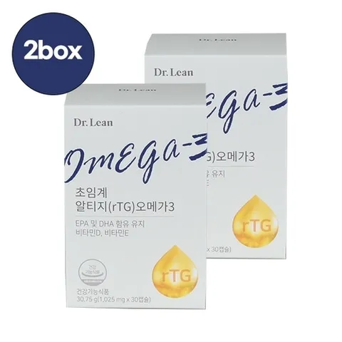 닥터린 닥터린 초임계 알티지(rTG) 오메가3 30정 2박스
