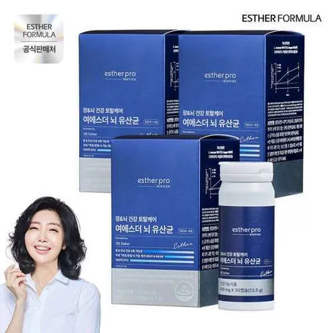 에스더포뮬러 ●여에스더 뇌 유산균 3박스(3개월)