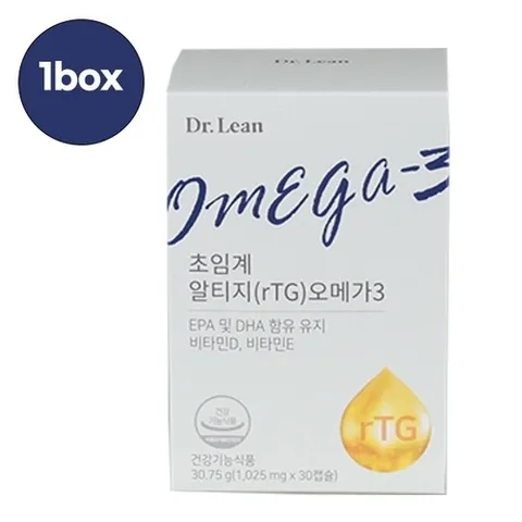 닥터린 닥터린 초임계 알티지(rTG) 오메가3 30정