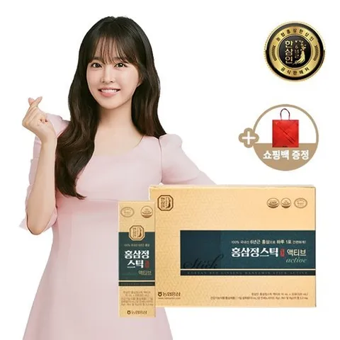 한삼인 [농협홍삼]한삼인 홍삼정스틱 액티브 10mlx32포+쇼핑백