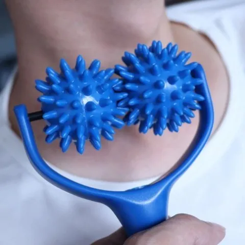 기타 침술마사지 포인트 반사 요법 스파이크 볼 롤러 전신-WD12353