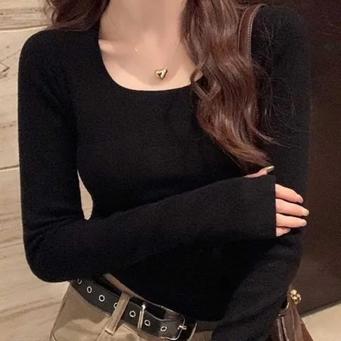 셀러허브 패션 [오노마] ONM 유넥 모던한 긴팔티셔츠 신축성 따뜻한 데일리 아이템 (27758652)
