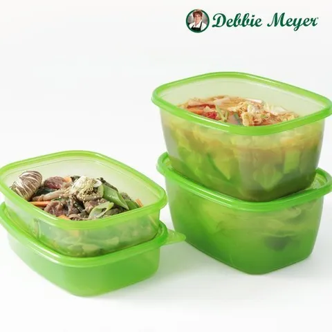 데비마이어 그린박스 밀프랩 김치통 야채보관용기 샐러드용기 946ml 2p + 1.8L 2p