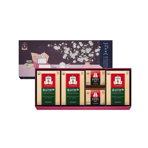정관장 다보록 감사휘편2세트(홍삼진본+홍삼정환 선물세트)+쇼핑백2장