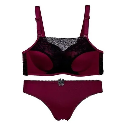 모드제니 컬러풀 여성 란제리 볼륨 뽕 브라팬티세트 가을코디_P401510268