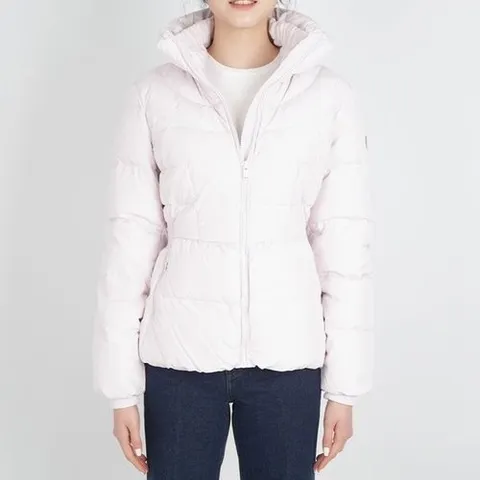 게스 여성 패딩 글램 숏 구스 라이트핑크 YN4W5871 P_P381716127