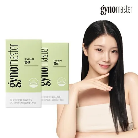마스터바이옴 지노마스터 활성형 엽산 2개월