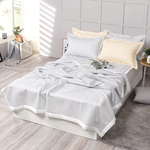 기타 스윗체크/리프 시어서커 홑이불 SS