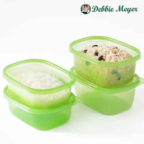 데비마이어 그린박스 밀프랩 반찬통 냉장고정리 소분용기 473ml 2p + 709ml 2p