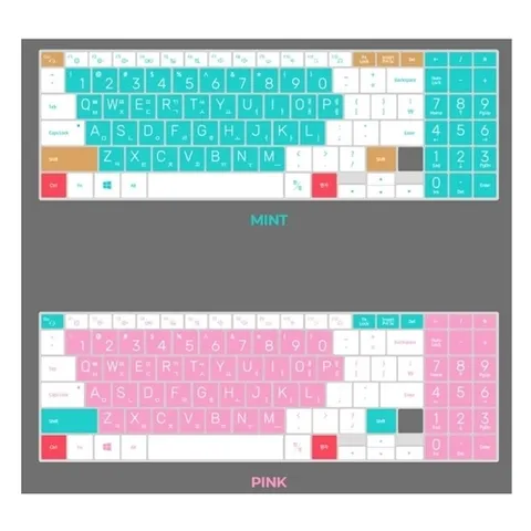 패션플러스 [카라스] 삼성 플렉스2 NT950QDZ타공 노트북 마카롱 문자키스킨