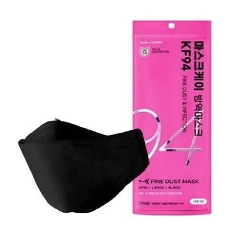 기타 마스크케이 KF94 블랙 성인 방역마스크 1매_W87AD3A
