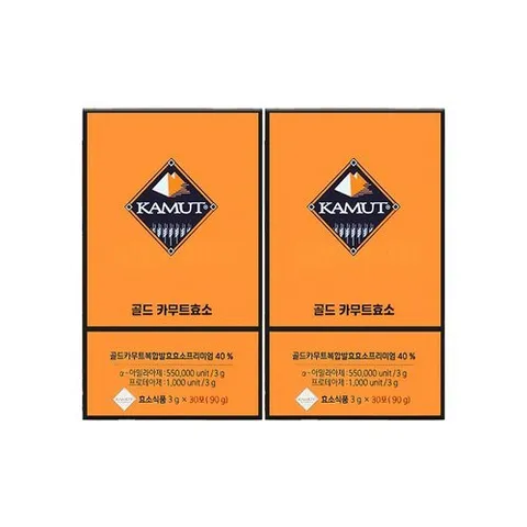 그레인온 골드 카무트 효소 3g x 30포/ 2통