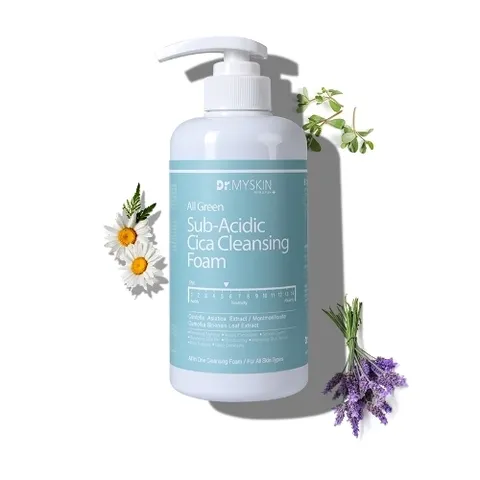 닥터마이스킨 올그린 약산성 시카 클렌징 폼