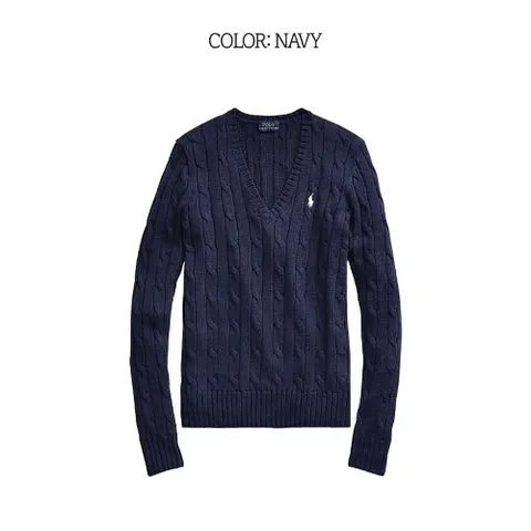 폴로 랄프로렌 폴로랄프로렌 여성 v넥 니트